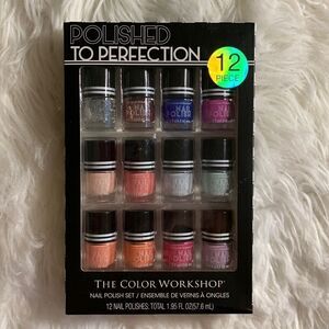 Polished to Perfection Bulk Bundle 12 piece nail polish.  NEW